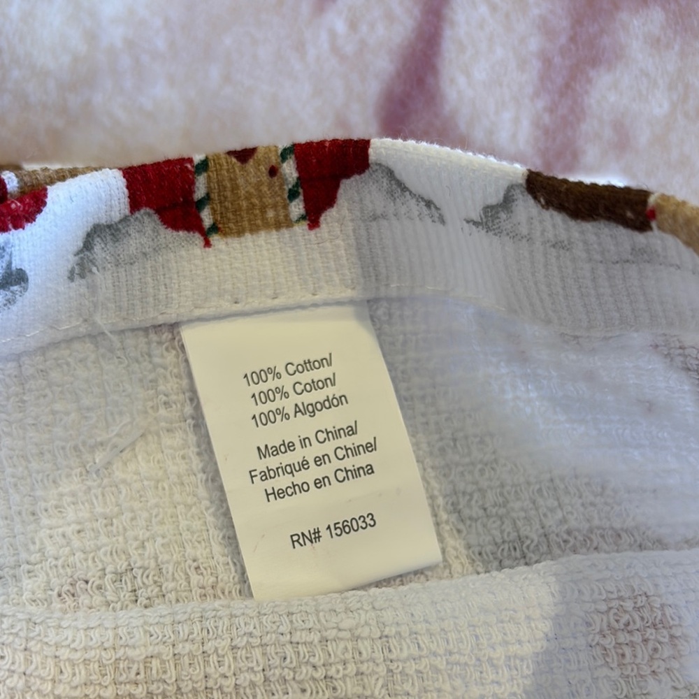 Gingerbread Houses Christmas Kitchen Towels Set of 2 NWT %100 Cotton - Picture 12 of 16